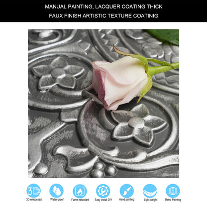 10tiles/lot Drop-In Decorative Tin Tiles for Hotels, Villas and Modern Office Buildings PL83