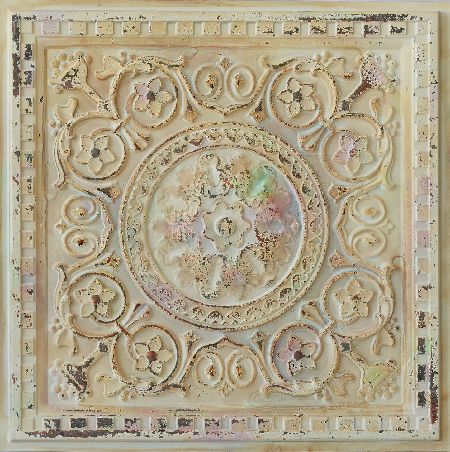 10tiles/lot Metallic Ceiling Tiles for Stylish Bars, Clubs, Restaurants and Social Spaces PL83