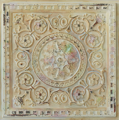 10tiles/lot Metallic Ceiling Tiles for Stylish Bars, Clubs, Restaurants and Social Spaces PL83