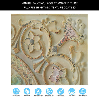 10tiles/lot Metallic Ceiling Tiles for Stylish Bars, Clubs, Restaurants and Social Spaces PL83