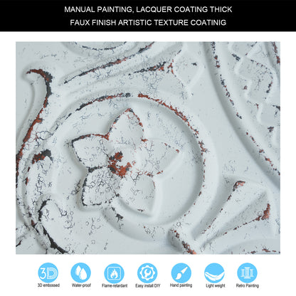 10tiles/lot Metallic Ceiling Tiles for Stylish Bars, Clubs, Restaurants and Social Spaces PL83