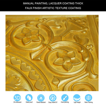 10tiles/lot Metallic Ceiling Tiles for Stylish Bars, Clubs, Restaurants and Social Spaces PL83