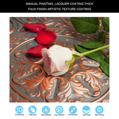 10tiles/lot Metallic Ceiling Tiles for Stylish Bars, Clubs, Restaurants and Social Spaces PL83