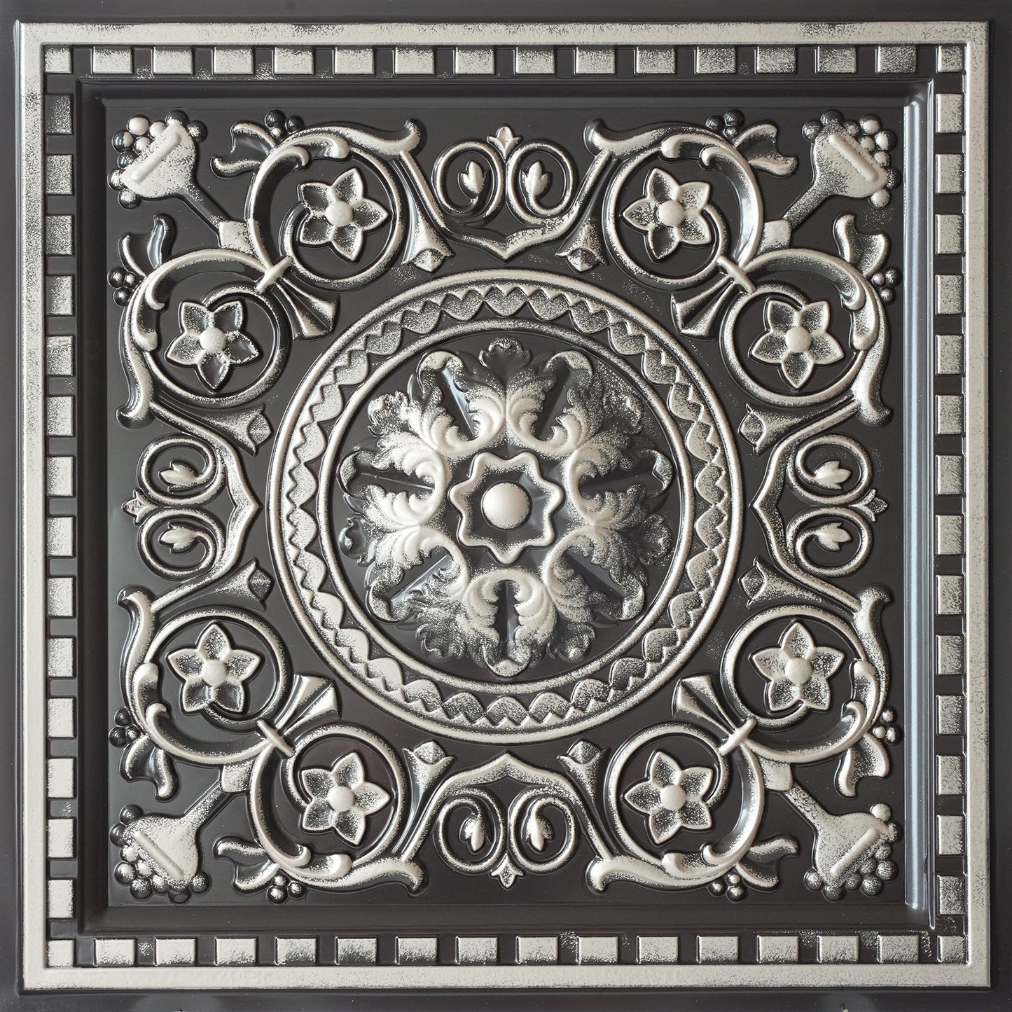 10tiles/lot Drop-In Decorative Tin Tiles for Hotels, Villas and Modern Office Buildings PL83