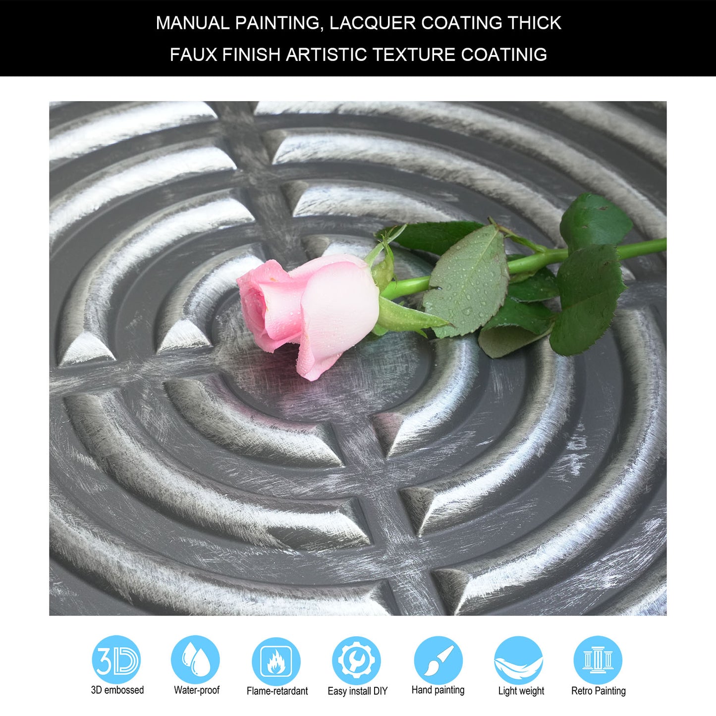 10tiles/lot Glue up 2x2 Ceiling Tiles Interior design for Bars, Plastic, Coffer, DIY ceiling panels PL84