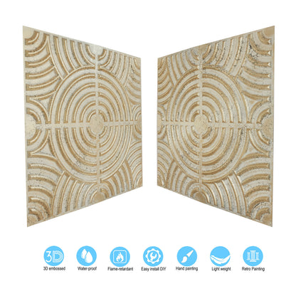 10tiles/lot Glue up 2x2 distress crack Ceiling Tiles for Bars, Plastic, Coffer, DIY ceiling panels PL84