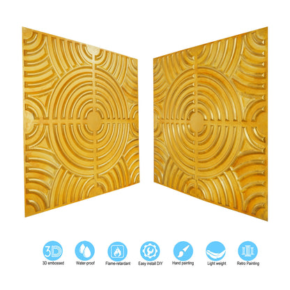 10tiles/lot Glue up 2x2 distress crack Ceiling Tiles for Bars, Plastic, Coffer, DIY ceiling panels PL84