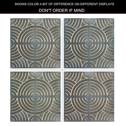 10tiles/lot Glue up faux Tin Ceiling Tiles gold color for Bars, Plastic, Coffer, DIY ceiling panels PL84