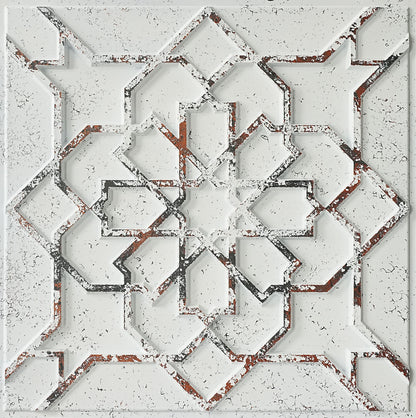 10tiles/lot Drop-In Tin Ceiling Tiles for Restaurants, Bars, Nightclub, Barbers,beauty salon ceiling panelsPL85