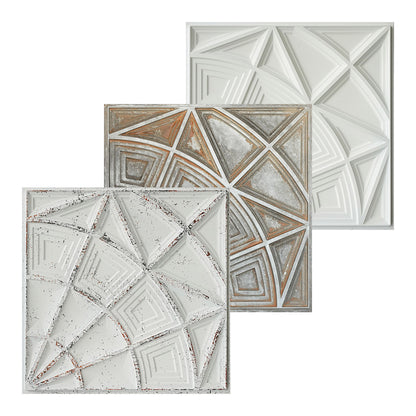 10tiles/lot Vintage Antique Ceiling Tiles for Heritage Hotels, Inns and Classic Restaurants PL86