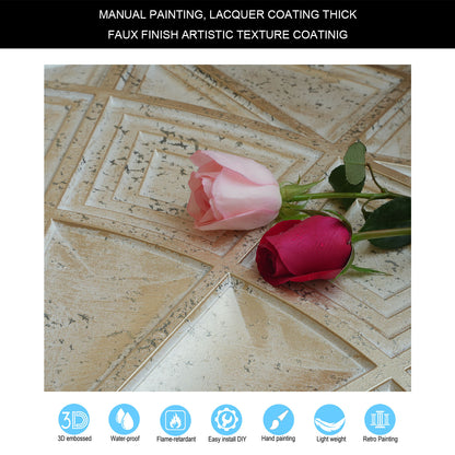 10tiles/lot 3D Decorative Ceiling Tiles for Trendy Restaurants, Bars and Creative Cafés PL86