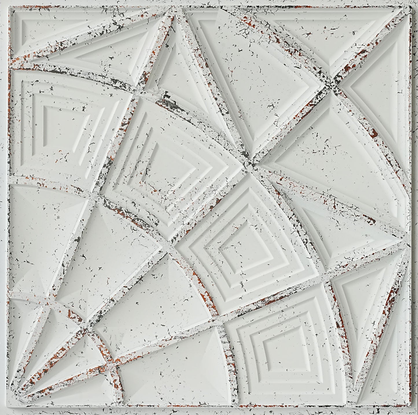 10tiles/lot Vintage Antique Ceiling Tiles for Heritage Hotels, Inns and Classic Restaurants PL86