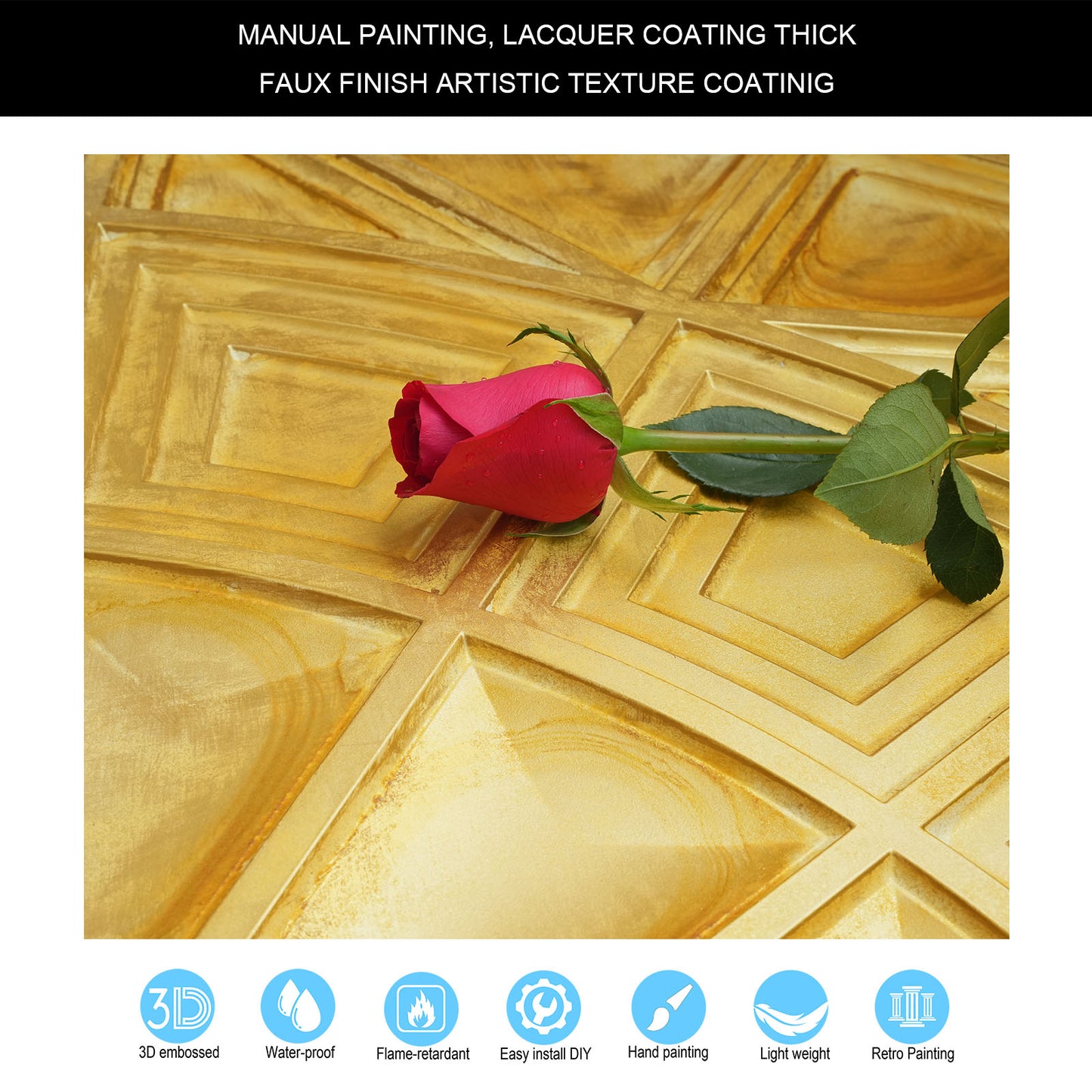 10tiles/lot 3D Decorative Ceiling Tiles for Trendy Restaurants, Bars and Creative Cafés PL86