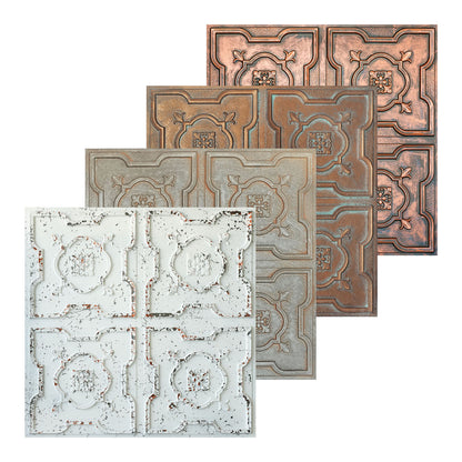 10tiles/lot Distressed Ceiling Tiles for Craft Studios, Retro Cafés and Industrial Design Rooms PL87