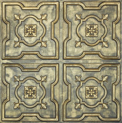 10tiles/lot Metallic Ceiling Tiles for Stylish Bars, Clubs, Restaurants and Social Spaces PL87
