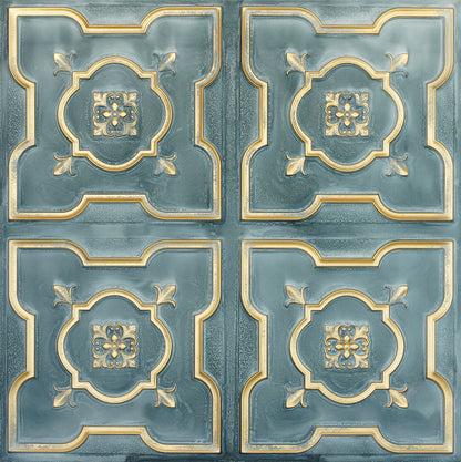 10tiles/lot Metallic Ceiling Tiles for Stylish Bars, Clubs, Restaurants and Social Spaces PL87