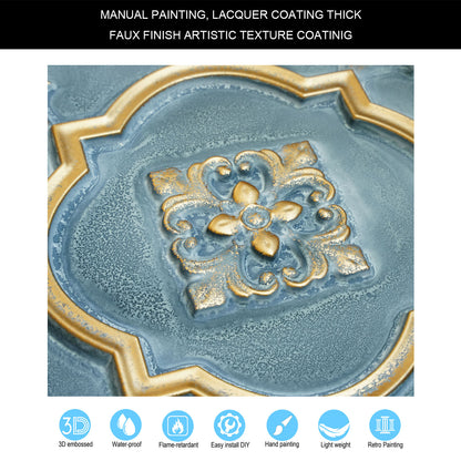 10tiles/lot Metallic Ceiling Tiles for Stylish Bars, Clubs, Restaurants and Social Spaces PL87