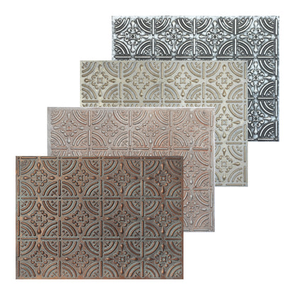 10tiles/lot Pressed Faux Tin Ceiling Tiles for Heritage Bars, Vintage Restaurants and Boutique Hotels PLB18