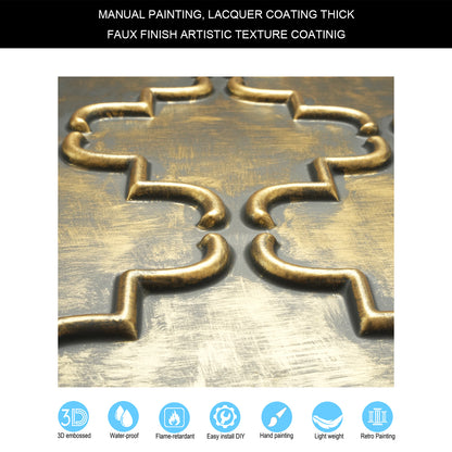 10tiles/lot 3D Faux Metal Ceiling Tiles for Stylish Bars, Clubs and Trendy Restaurants PLB28