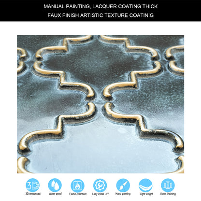 10tiles/lot 3D Faux Metal Ceiling Tiles for Stylish Bars, Clubs and Trendy Restaurants PLB28