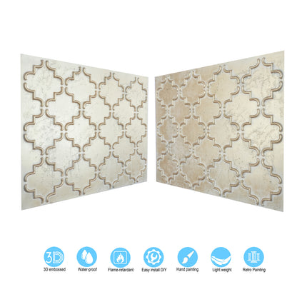 10tiles/lot Aged Decorative Ceiling Panels for Rustic Inns, Guesthouses and Boutique Hotels PLB28