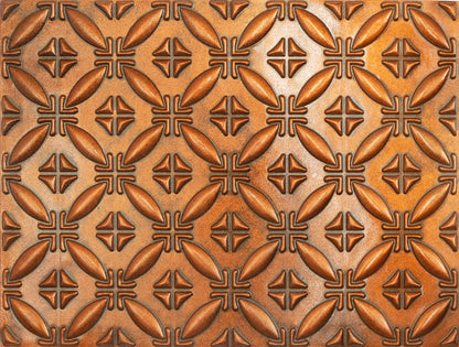 10tiles/lot Textured PVC Ceiling Tiles for Light-Luxury Restaurants, Salons and Beauty Studios PLB38