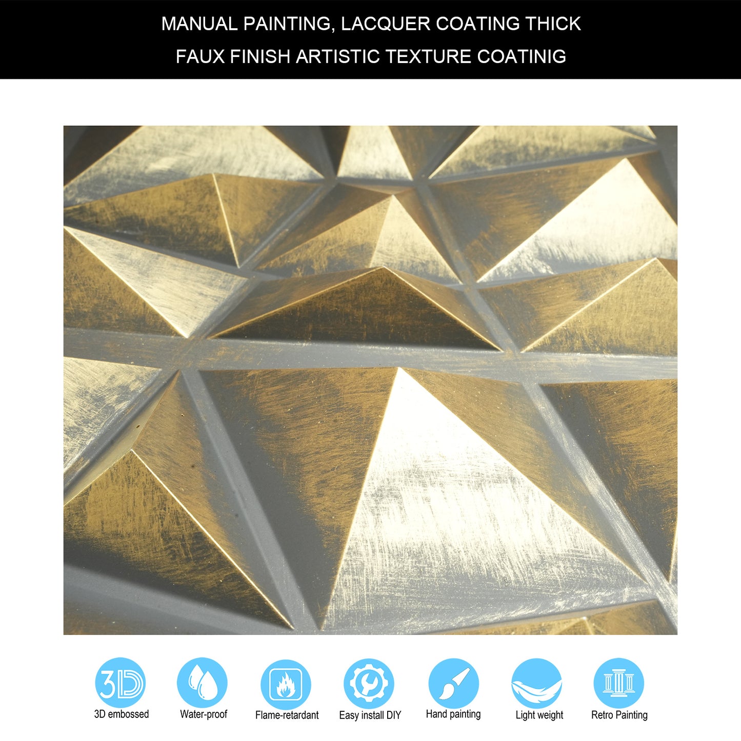 10tiles/lot Vintage Ceiling Tiles for Wine Cellars, Old-World Restaurants and Artistic Rooms PLM101