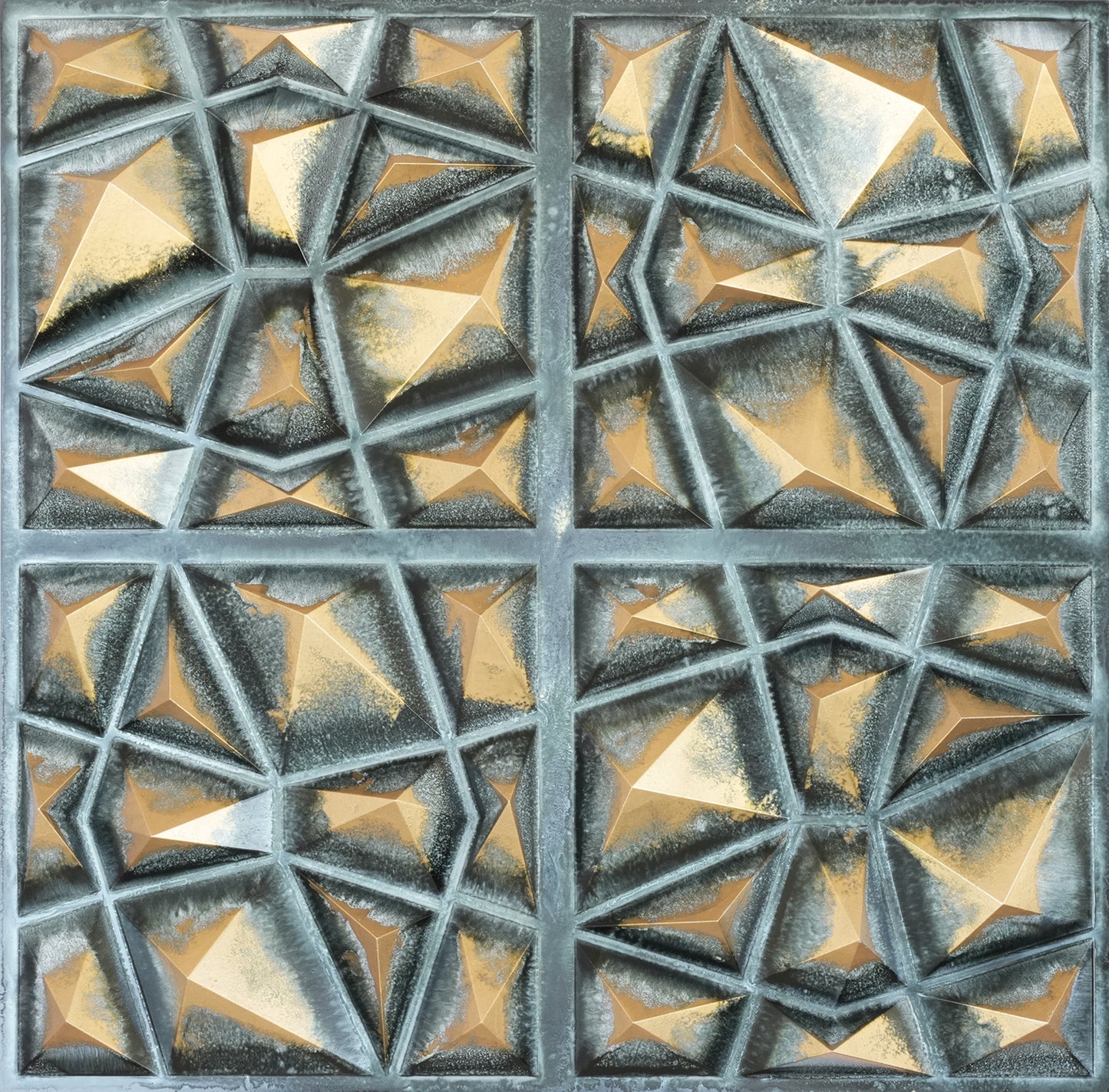 10tiles/lot Artistic Ceiling Tiles for Book Cafés, Literary Shops and Cultural Retail Spaces PLM101