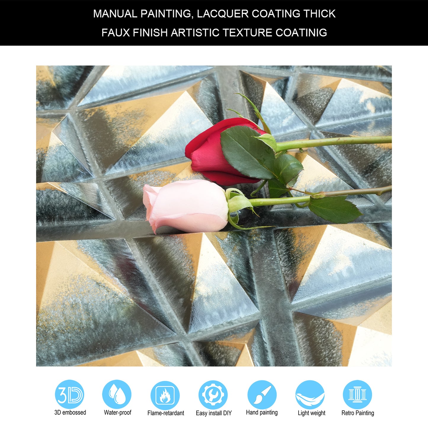 10tiles/lot Artistic Ceiling Tiles for Book Cafés, Literary Shops and Cultural Retail Spaces PLM101