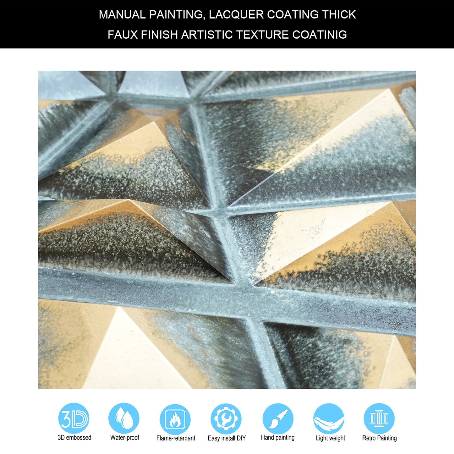 10tiles/lot Artistic Ceiling Tiles for Book Cafés, Literary Shops and Cultural Retail Spaces PLM101