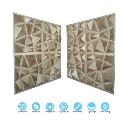 10tiles/lot Vintage Ceiling Tiles for Wine Cellars, Old-World Restaurants and Artistic Rooms PLM101