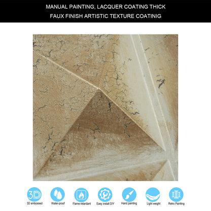 10tiles/lot Vintage Ceiling Tiles for Wine Cellars, Old-World Restaurants and Artistic Rooms PLM101