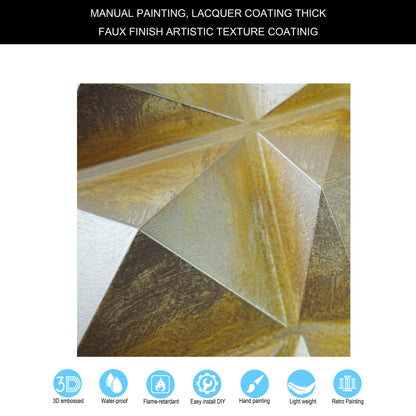 10tiles/lot Decorative PVC Panels for Kitchens, Offices, Living Rooms and Light-Luxury Spaces PLM101