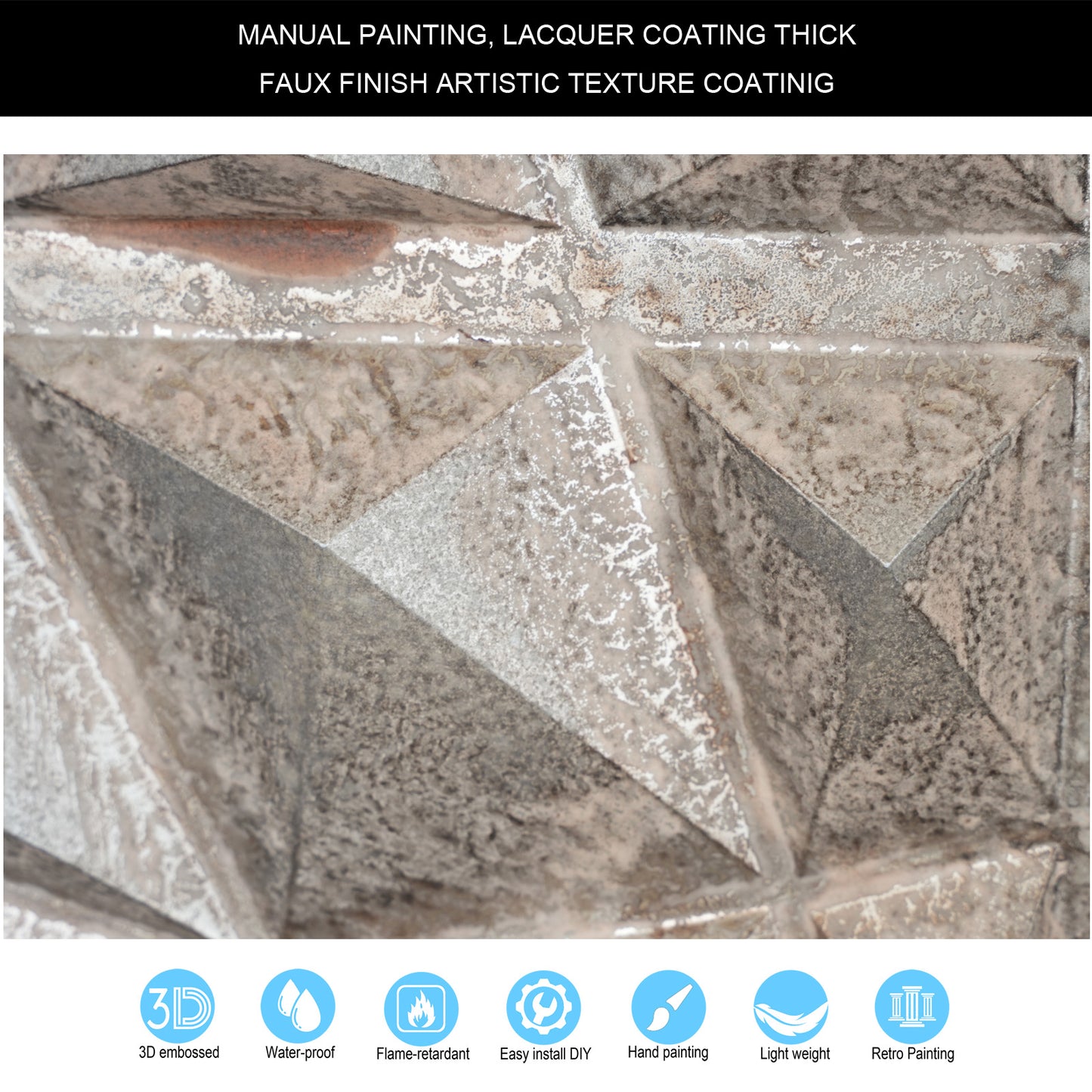 10tiles/lot Artistic Ceiling Tiles for Book Cafés, Literary Shops and Cultural Retail Spaces PLM101