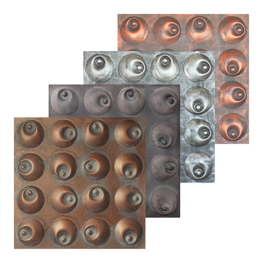 10tiles/lot Artistic Ceiling Tiles for Book Cafés, Literary Shops and Cultural Retail Spaces PLM102