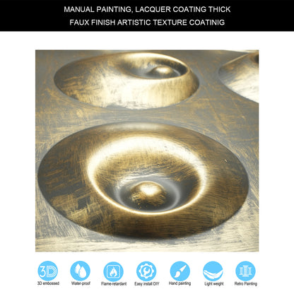 10tiles/lot DIY Faux Metal Ceiling Tile Panels for Café Bars, Studios and Artistic Interiors PLM102