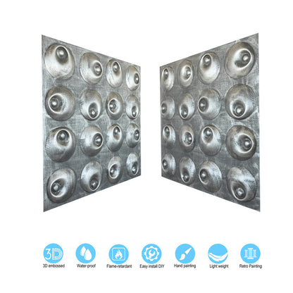 10tiles/lot Artistic Ceiling Tiles for Book Cafés, Literary Shops and Cultural Retail Spaces PLM102