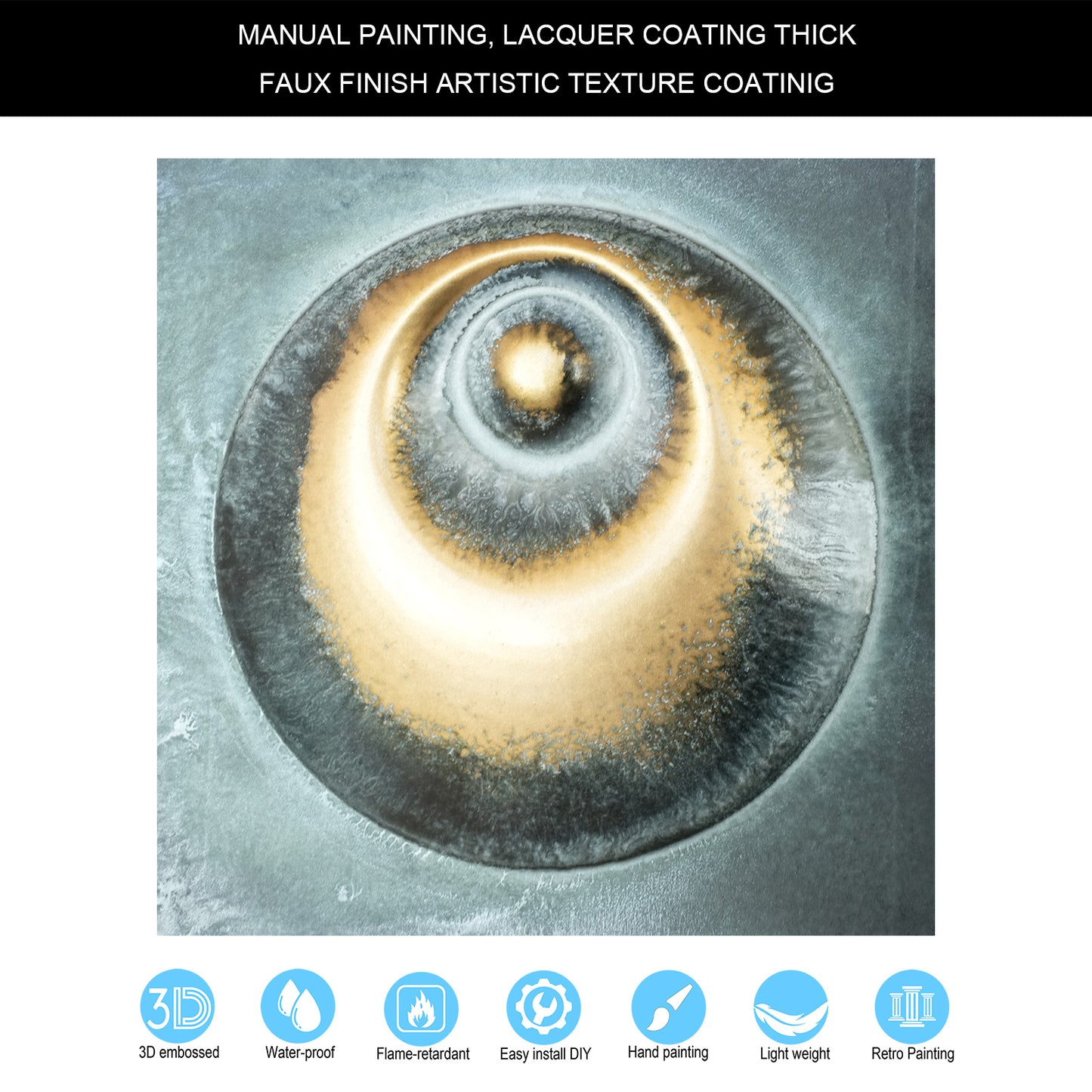 10tiles/lot DIY Faux Metal Ceiling Tile Panels for Café Bars, Studios and Artistic Interiors PLM102