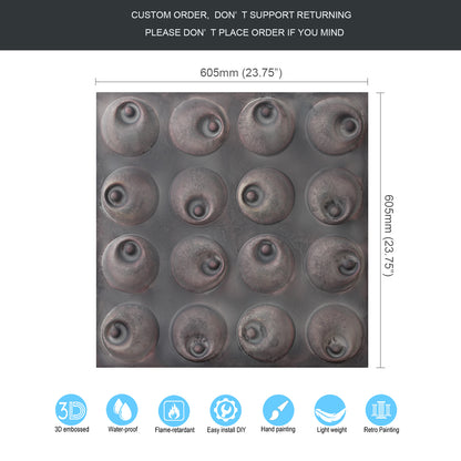 10tiles/lot Artistic Ceiling Tiles for Book Cafés, Literary Shops and Cultural Retail Spaces PLM102