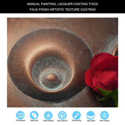 10tiles/lot Artistic Ceiling Tiles for Book Cafés, Literary Shops and Cultural Retail Spaces PLM102