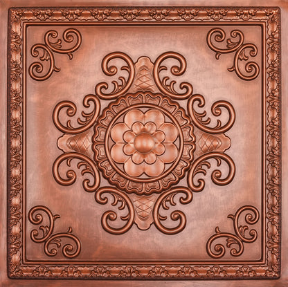 10Pcs Faux Tin Ceiling Tiles for Bars, Wine Rooms, Lounges and Modern Hospitality Spaces PL08