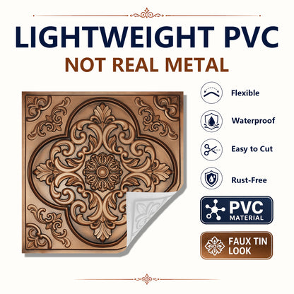 Lightweight PVC material details for PL88 ceiling tiles