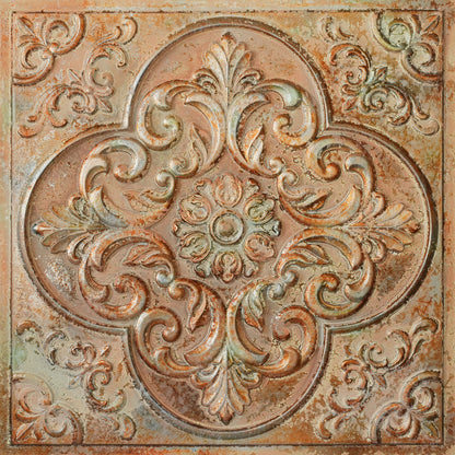 PL88 Palazzo Clay decorative faux tin ceiling tile