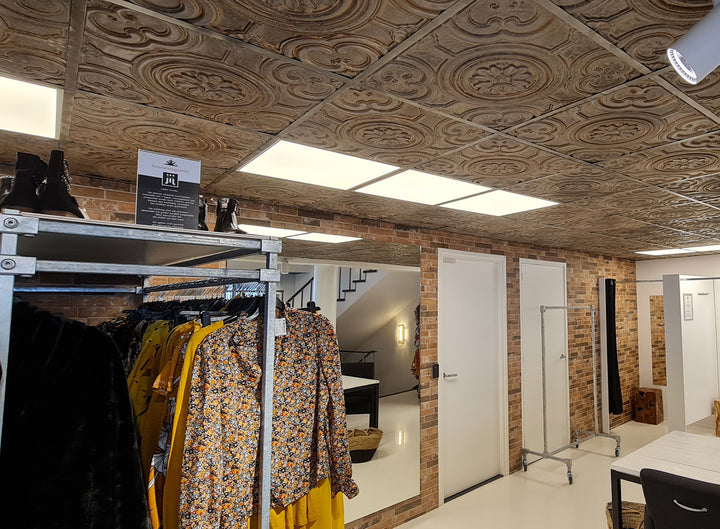 PL05 weather iron ceiling tiles