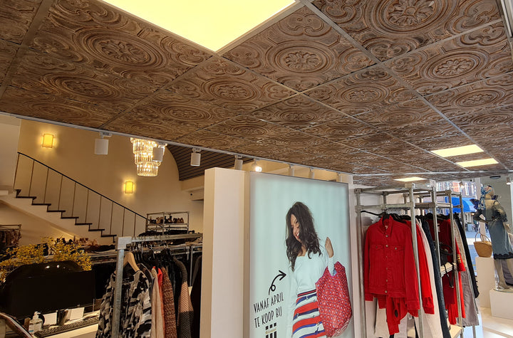 PL50 tin ceiling tiles